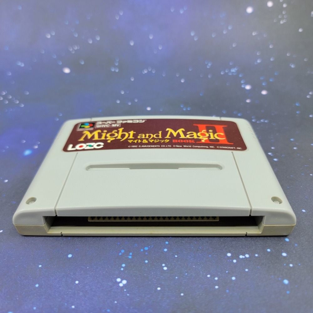 Might & Magic Book II (Nintendo Super Famicom) Japanese Video Game 0747 - Picture 3 of 6